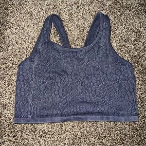 Like New Aerie Longline Stretch Sports Bra Top